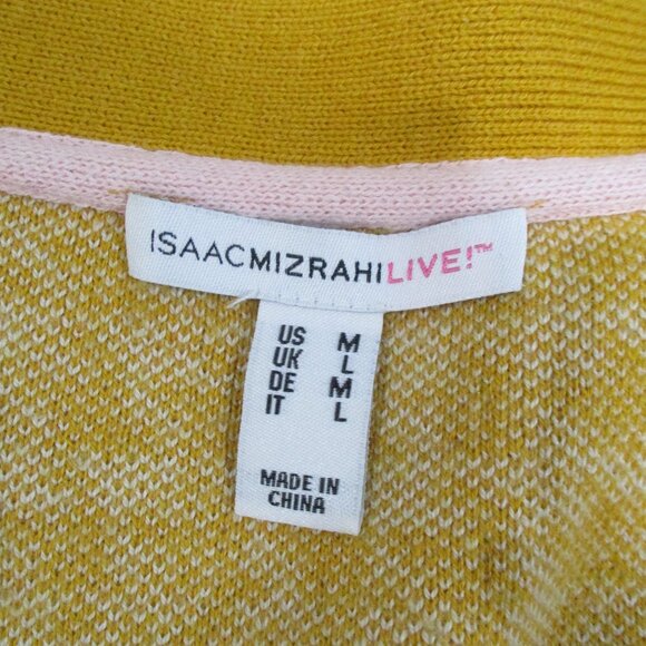 Isaac Mizrahi Live Open Front Long Sleeve Cardigan - Picture 5 of 5